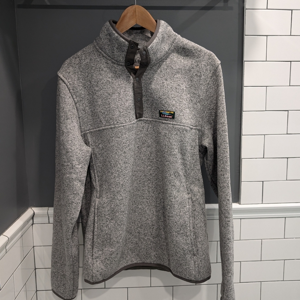 L.L. Bean Sweater Fleece Pull Over